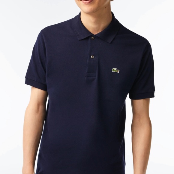 Lacoste Shirts Mens Lacoste Navy Polo Shirt M Poshmark